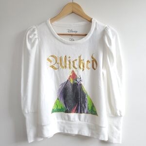 Chaser x Disney Villians Wicked Pullover Sweatershirt NWT Size Small